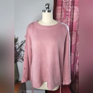 Andree by Unit Sweater Pink Size Medium NWT